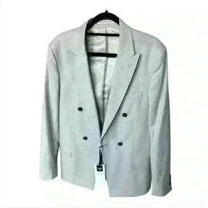 River Island London grey blazer size 38R/97R